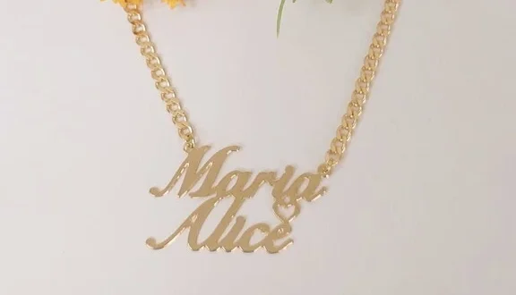 Colar Personalizado com Nome