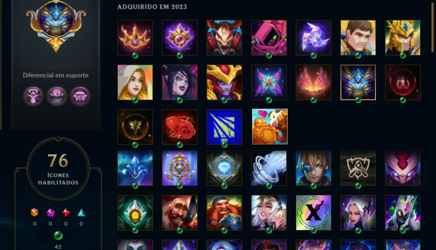 Conta Lol Level 130 + 51 Skins, 84 campeões + conta Valorant