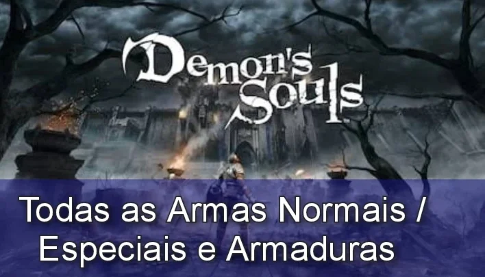 Demons Souls Remake Ps5 - Pack de Armas e Armaduras 