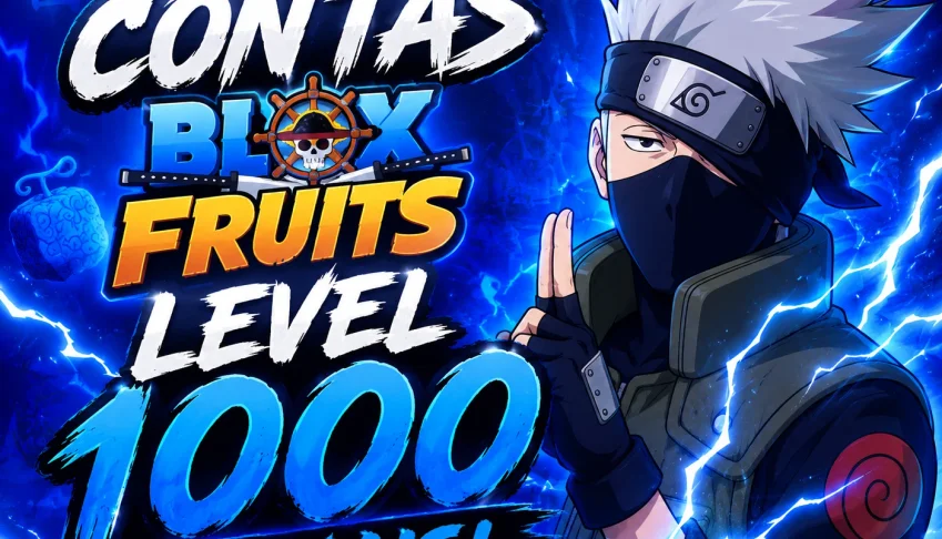 🔥 Conta Blox Fruits nível 1000+