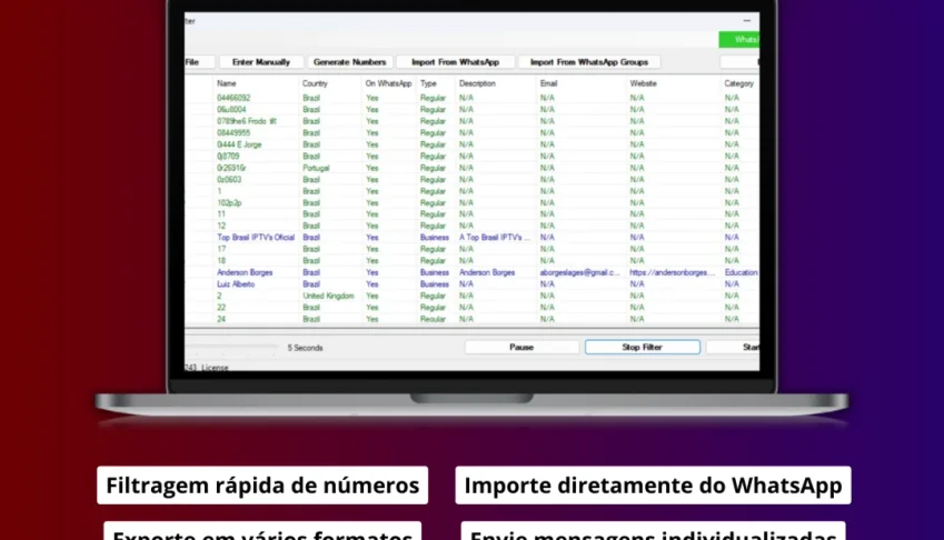 Advanced Filter – O Mais Avançado Gerador & Filtro De Número