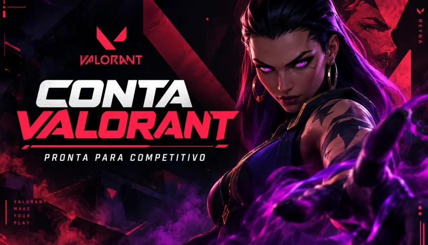 Conta Valorant - Nível 20 - Pronta Para Competitivo/Ranked