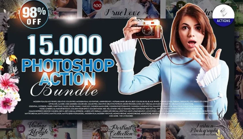 15000+ Photoshop Actions Bundle