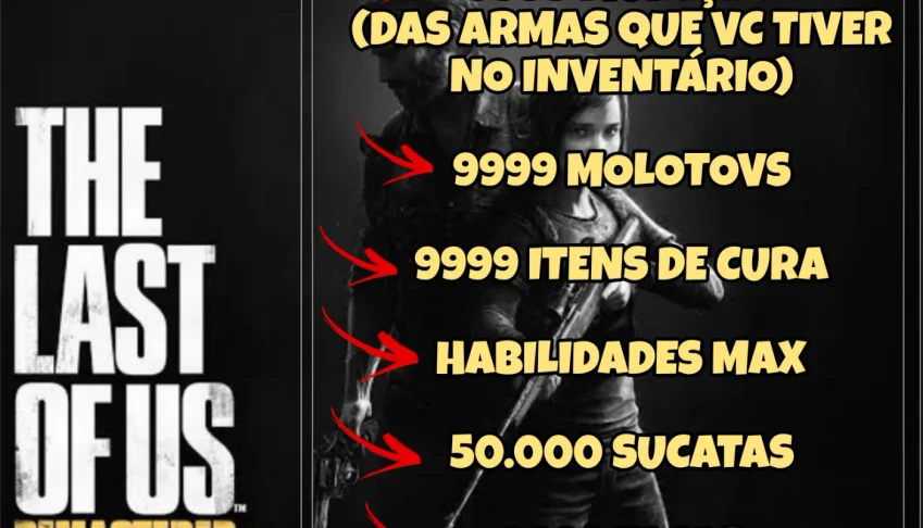 The Last of Us Remastered (PS4/PS5) - Itens, Habilidades,etc