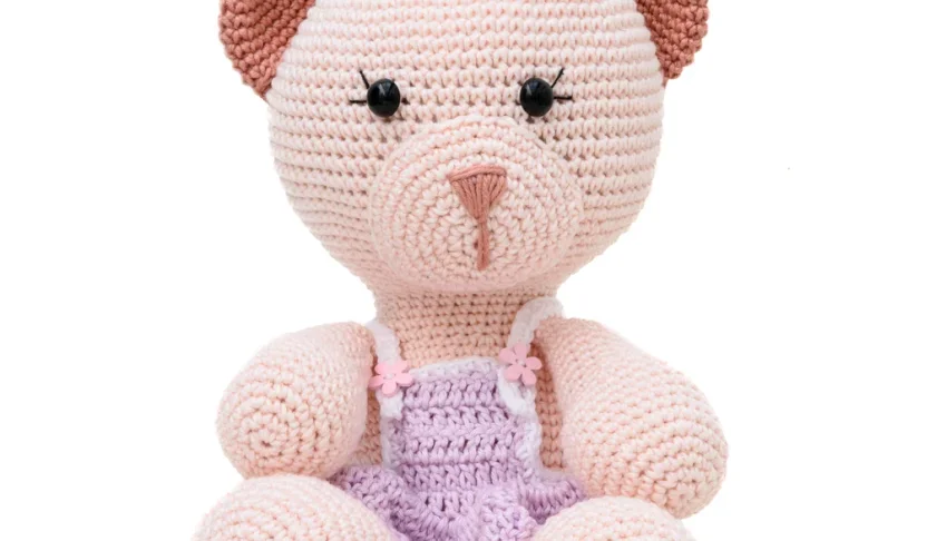 Ursa Maya em Crochê Amigurumi