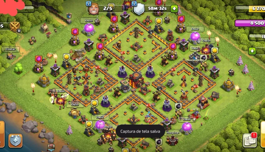 Clãs of clãs CV 10 full