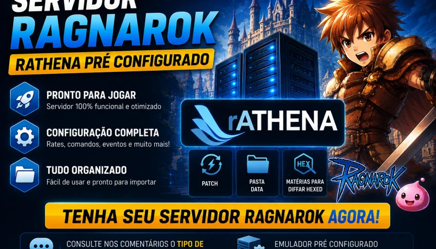 Servidor Pré Configurado - rathena