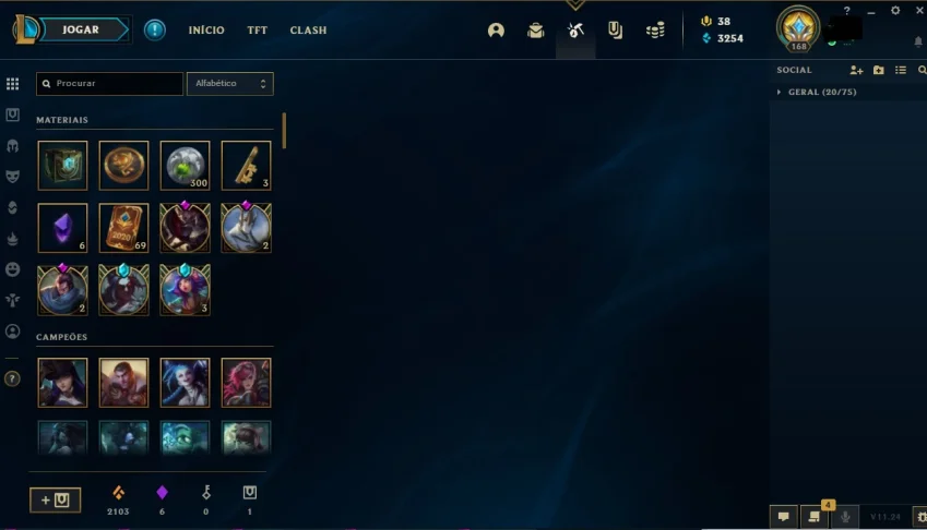 Conta lol com MUITAS skins (yasuo prestige) 3 ultimates