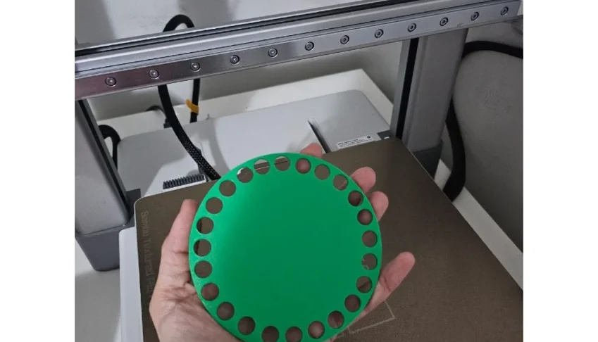 Base Circular 10 cm para Cesto de Crochê