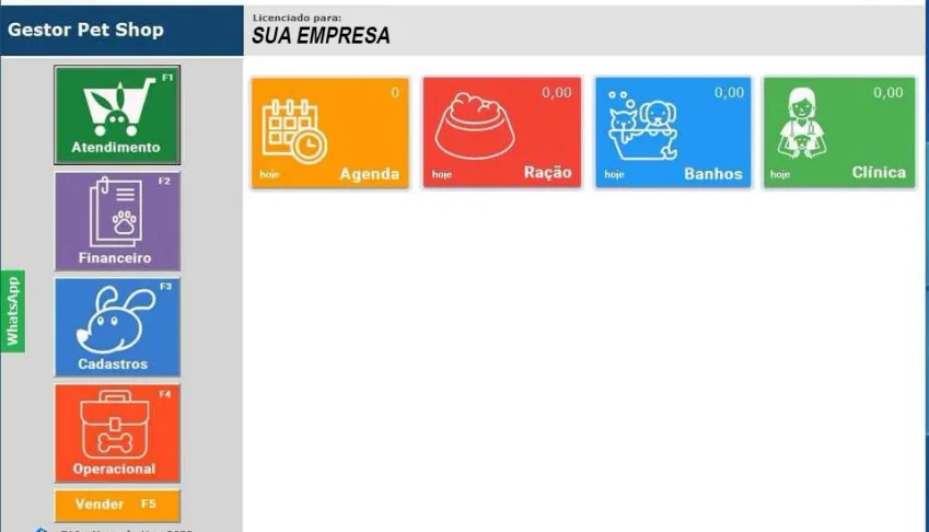 Sistema para petshop