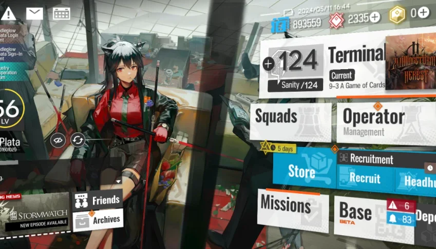 Genshin impact > Conta Arknights LV58 com 9 6*