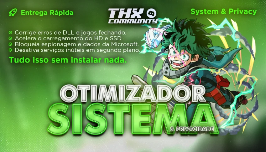 Thx Boost Otimização - System Fixer & Ghost Mode