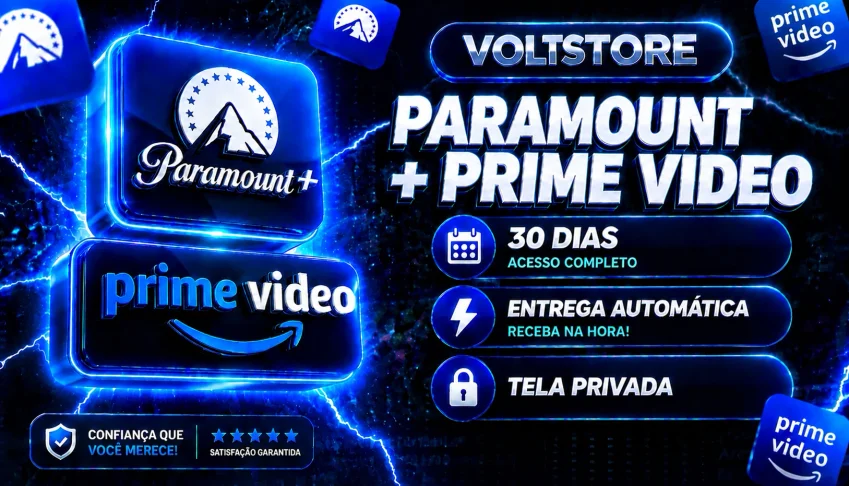PARAMOUNT + PRIME VIDEO • 30 DIAS • [ENTREGA AUTOMÁTICA]⚡