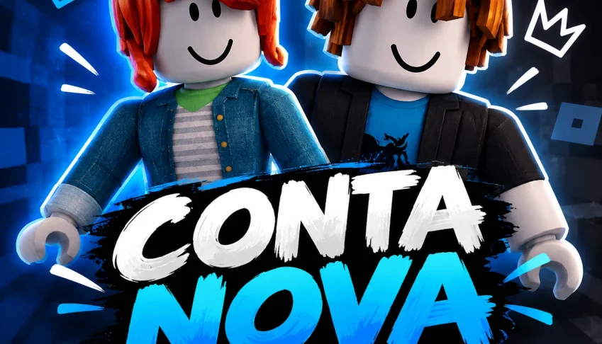 Contas roblox novas