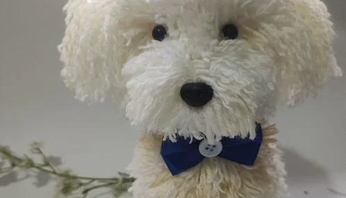 Cachorrinho Poodle - Amigurumi de Crochê