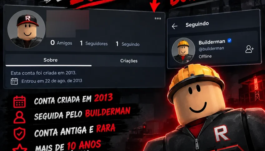 Conta De Roblox 2013 Seguida Pelo Builderman