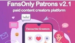 Script Fans-Only - 🌶️Plataforma de criadores de conteúdo🔞