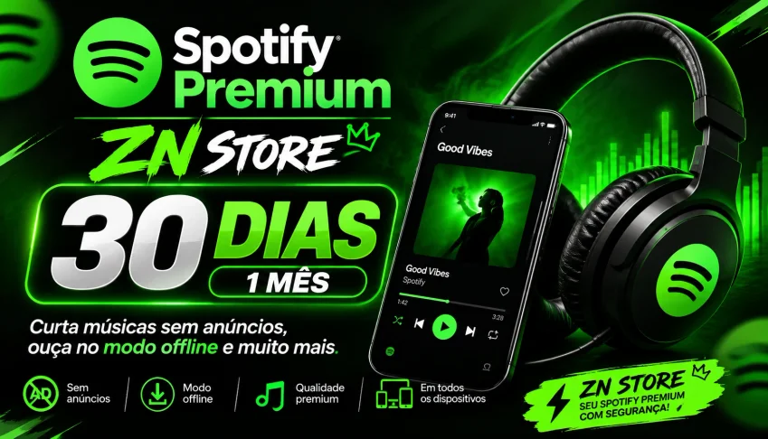 Spotify Premium 1 Mês