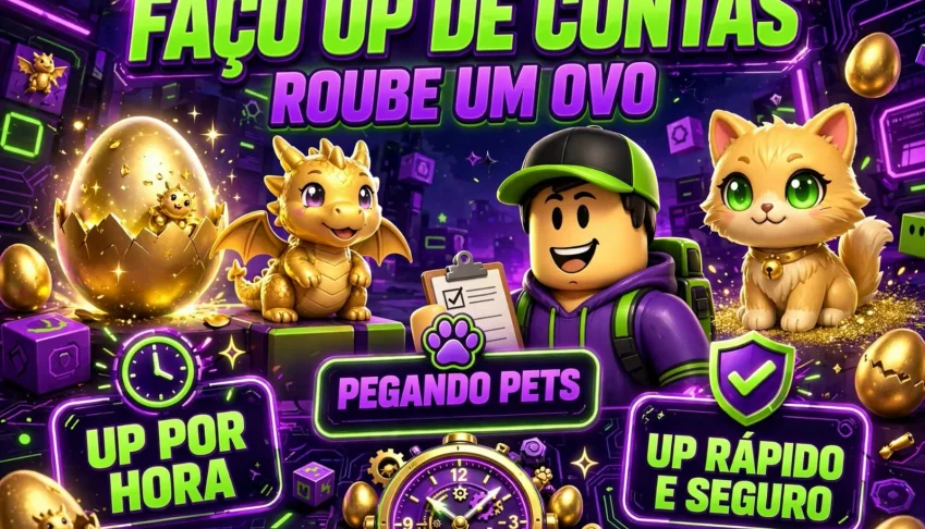 Up de contas de roube um ovo