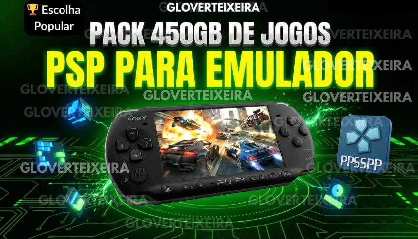 Pack Jogos PSP para Emulador PC + Coleção de Jogos!