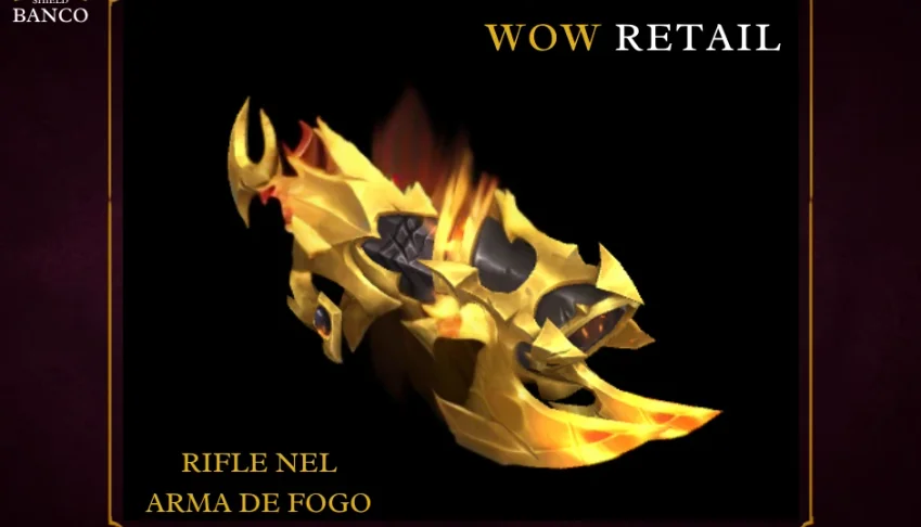 World of Warcraft - Skin de Arma Rifle (Transmog)