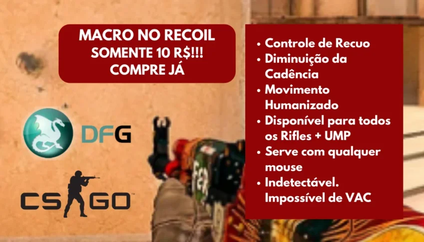 Counter-Strike 2 No Recoil Externo (SCRIPT PRIVADO)