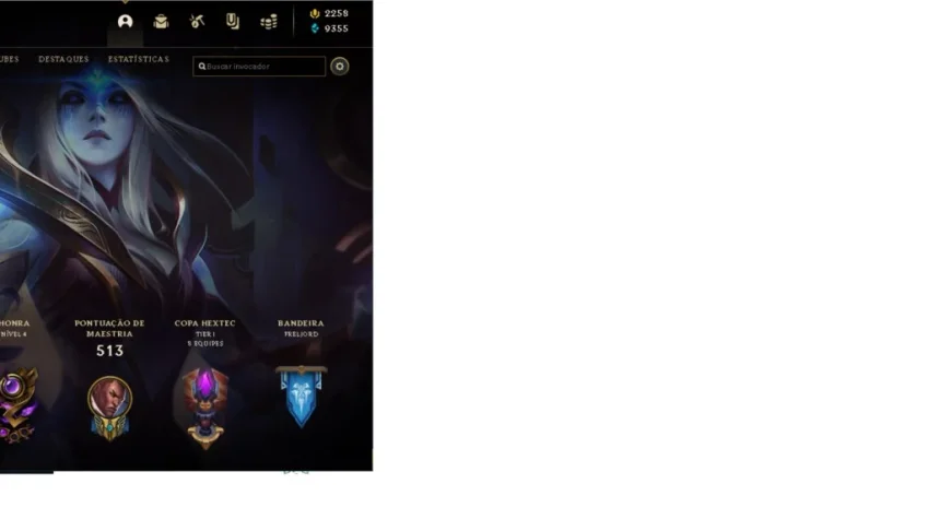 Conta lol S3, mestre 278(3 lendárias) Skins todos campeões