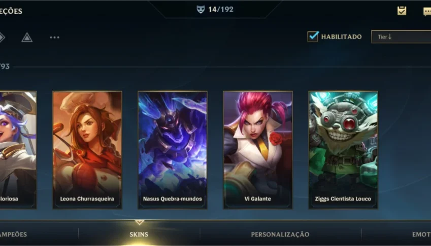 Conta league of Legends: Wild Rift