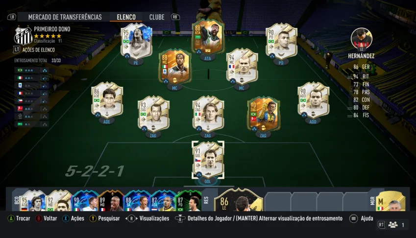 Conta Fifa time de 30 milhões de coins primeiro dono
