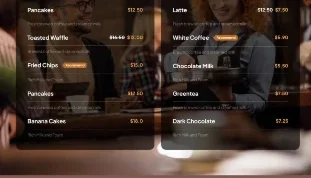 Site Moderno e Responsivo para Cafeterias