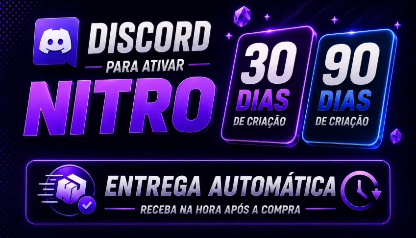 Contas Discord Para Ativar Nitro | Sms + Facial Concluído