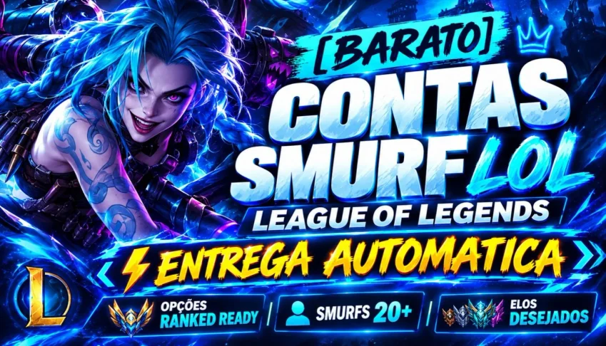 Contas Smurf - League Of Legends - Ranqueada - AUTOMÁTICO!