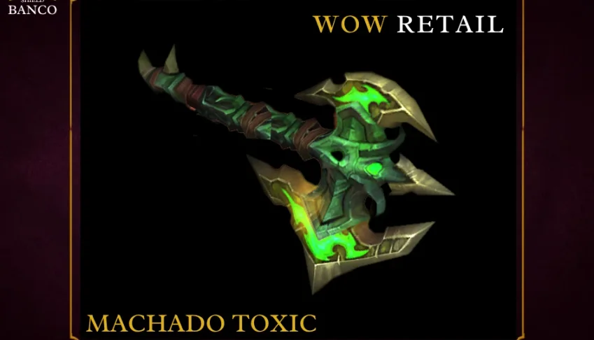 World of Warcraft - Skin de Arma Machado (Transmog)