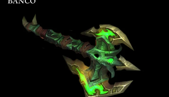 World of Warcraft - Skin de Arma Machado (Transmog)