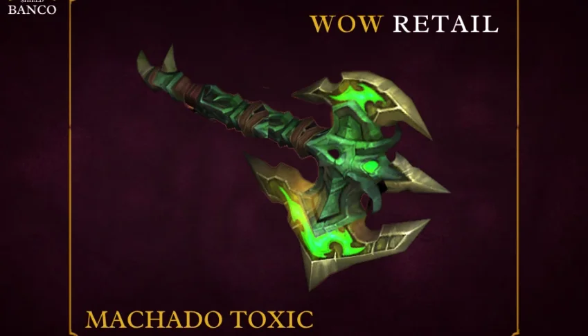 World of Warcraft - Skin de Arma Machado (Transmog)