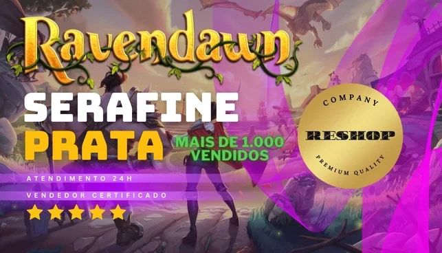 💸Ravendawn Pratas + Baratas Servidor Serafine💸