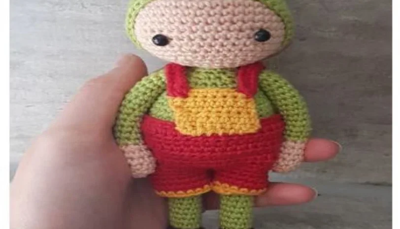 Receita em PDF - Boneco Sapo Amigurumi
