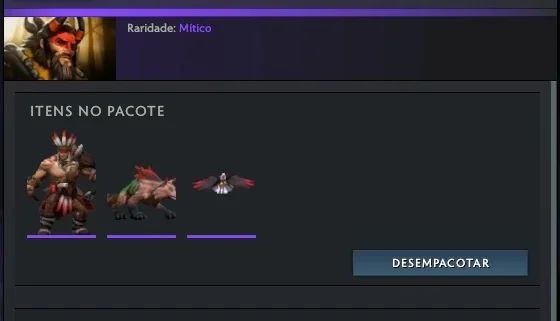 Skim personagem Beastmaster - Mítico