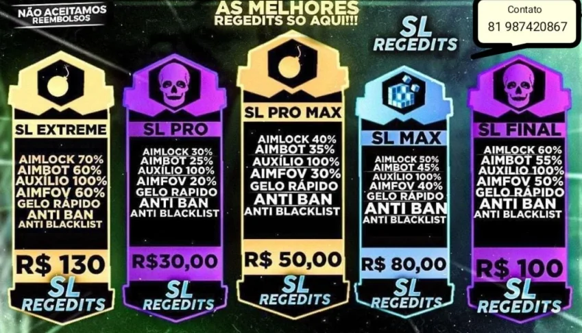xit 100% HS/ 100% antiban e blacklist