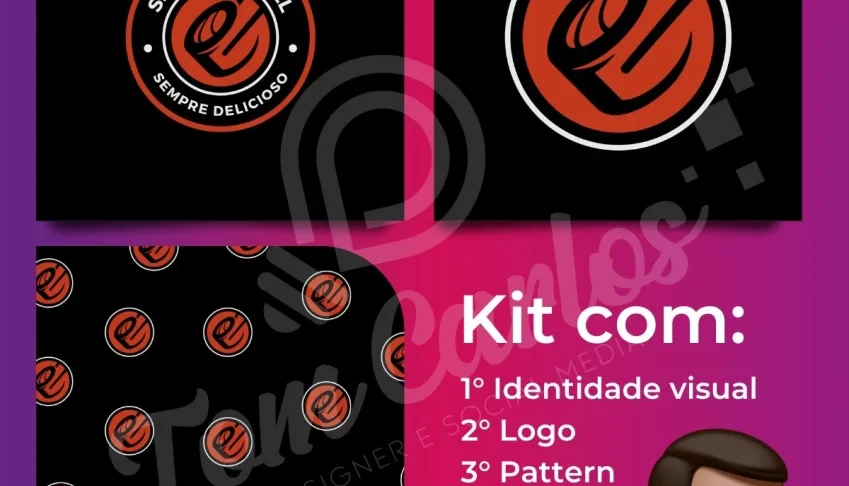 Logomarca para Sushi Restaurante