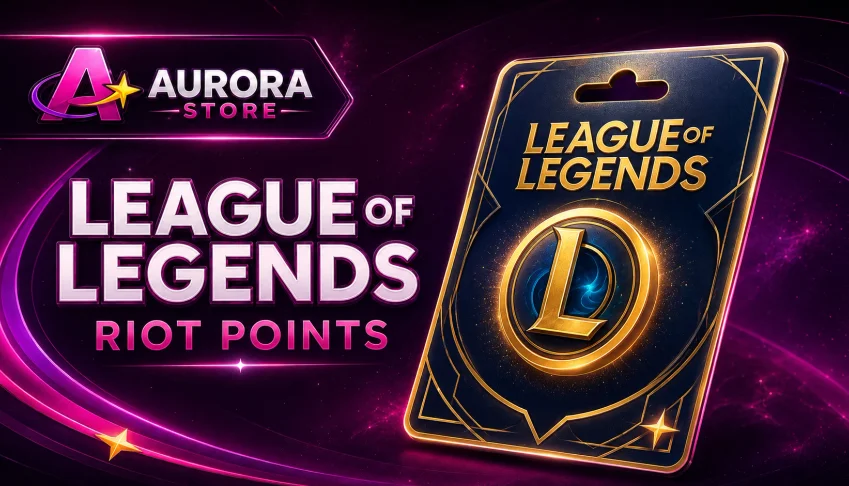 Gift Card League of Legends - Código de Riot Points - LoL RP