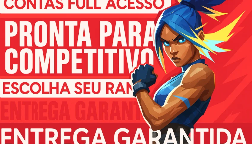 Conta Valorant Pronta Para Competitivo, Full Acesso, Level20
