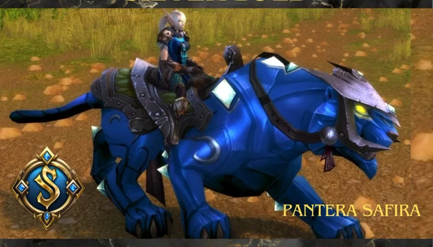 Montaria Pantera De Safira Wow