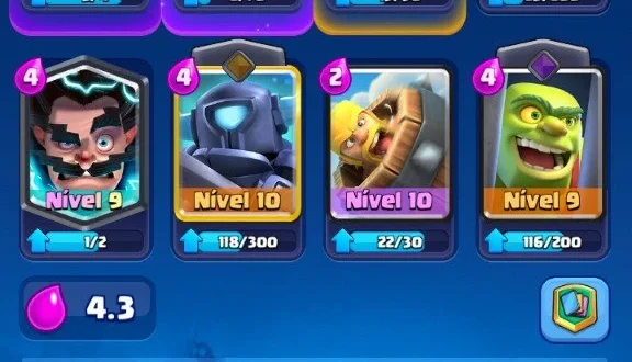 Conta De Clash Royale Com Evolução