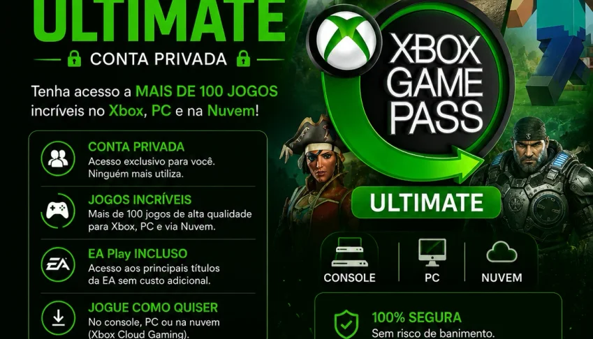 Game Passe Ultimate 1 mês