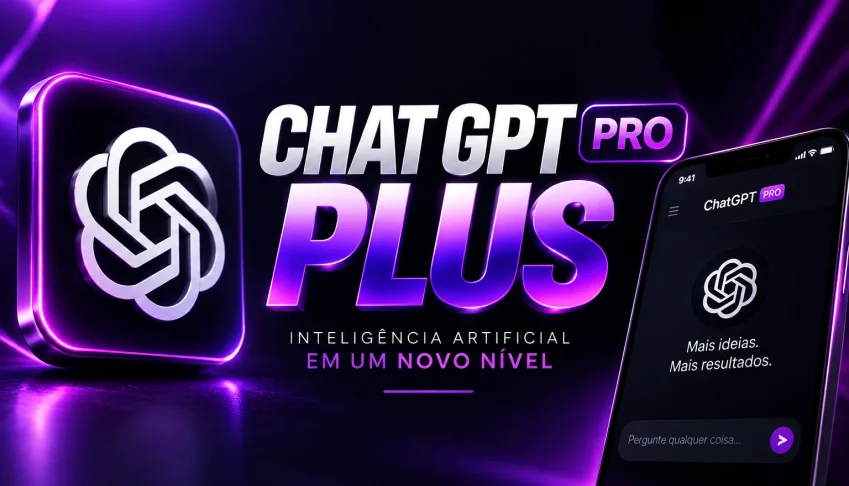 ChatGPT Plus com entrega rápida, suporte durante o acesso