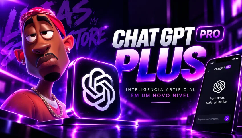 ChatGPT Plus com entrega rápida, suporte durante o acesso