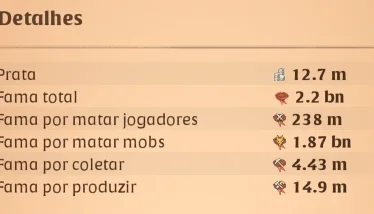 Conta Albion 2.2 De Fama
