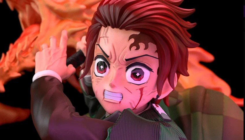 Tanjiro Kamado Demon Slayer 3D STL