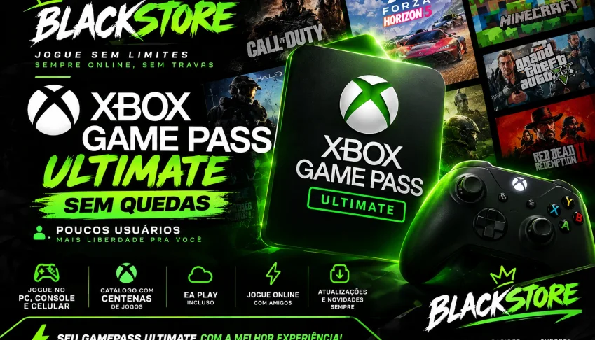 🎮 Xbox Game Pass Ultimate | 30 Dias | Poucos Usuários | 